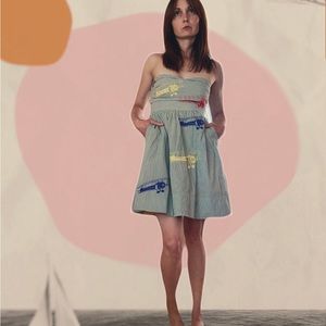 Anthropologie airplane dress with pockets!